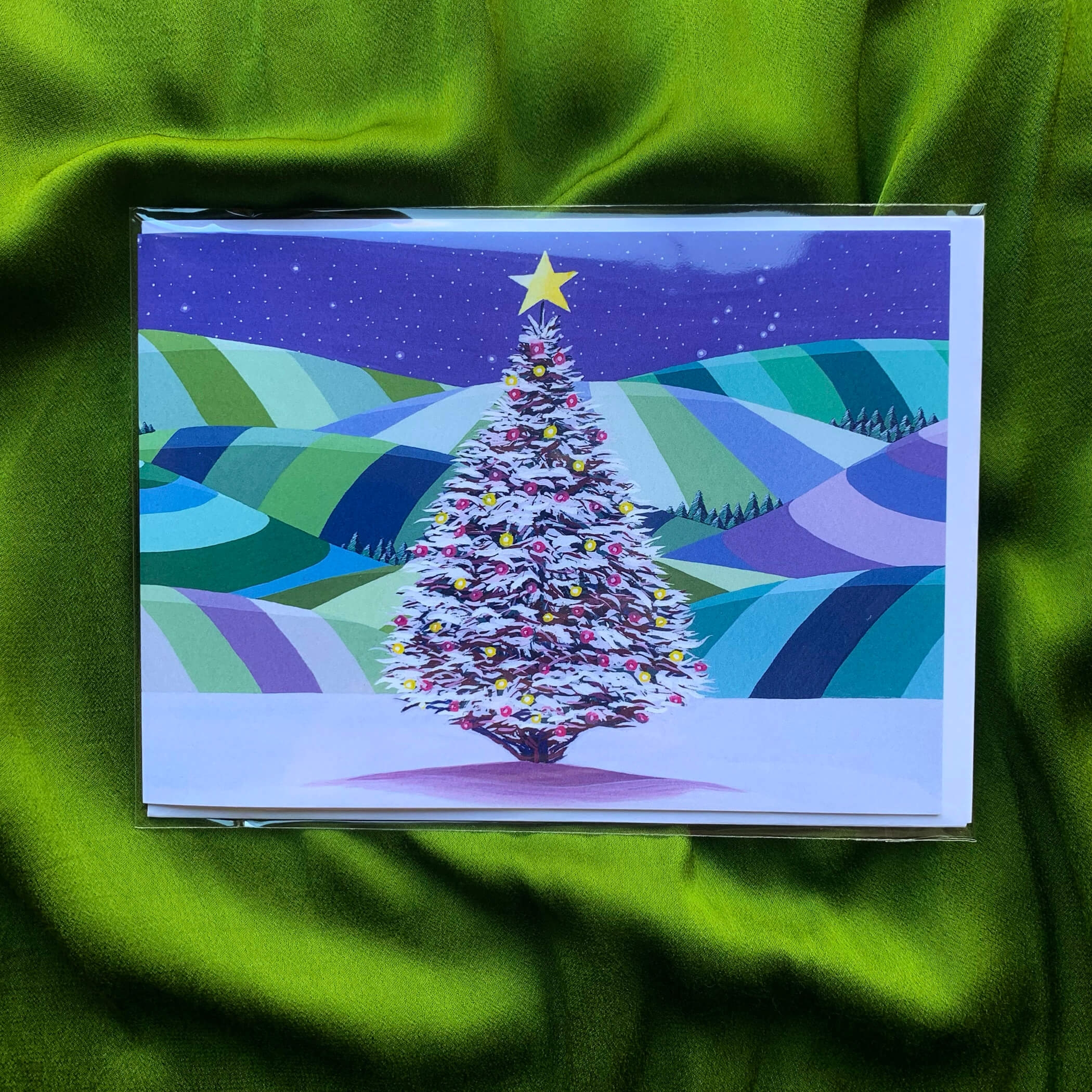 Greeting Card - 'Arcipluvia Christmas Tree'