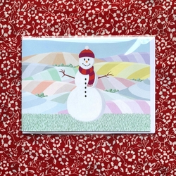 Greeting Card - 'Arcipluvia Snow(wo)man'