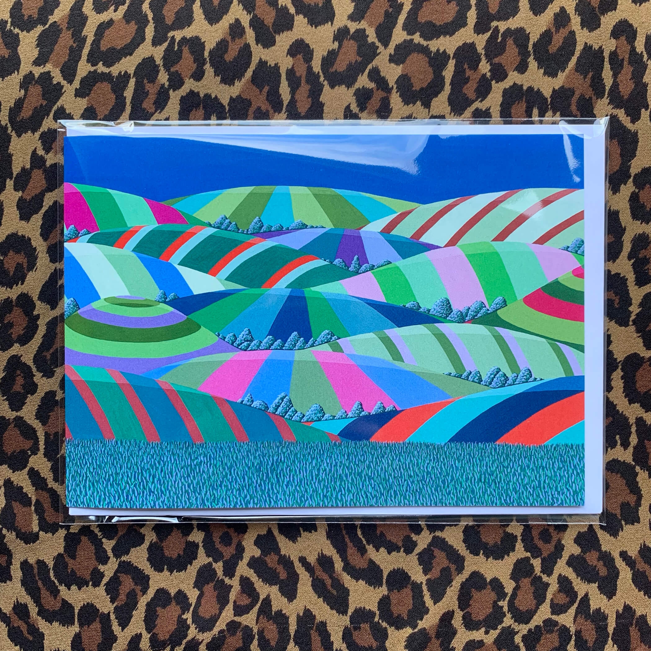 Greeting Card - 'Arcipluvia XII, Moonlight'
